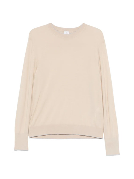  Eleventy Round Neck Sweater - Neutrals 