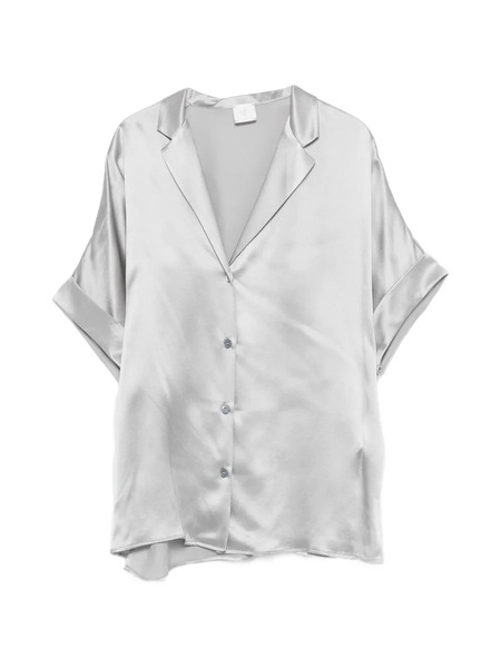  Eleventy Silk Shirt - Grey 