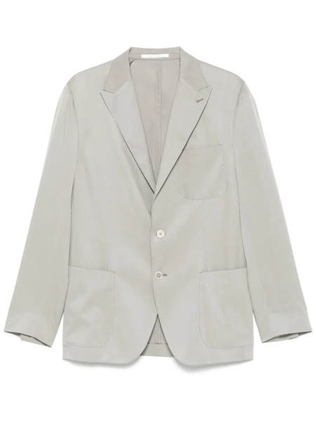  Eleventy Single-breasted Blazer - Green 