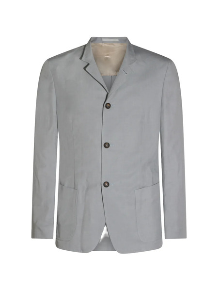  Eleventy Single-breasted Blazer - Grey 