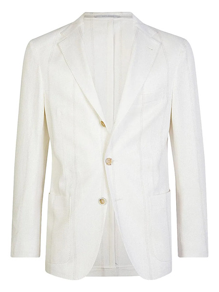  Eleventy Single-breasted Blazer - White 