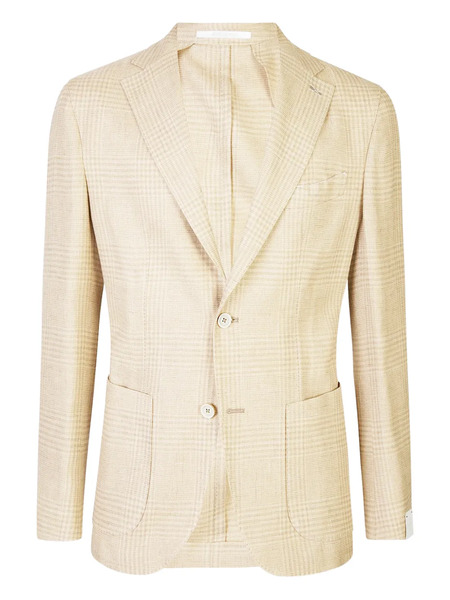  Eleventy Single-breasted Soft Jacket - Neutrals 