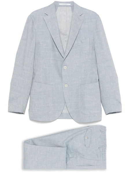  Eleventy Single-breasted Suit - Blue 