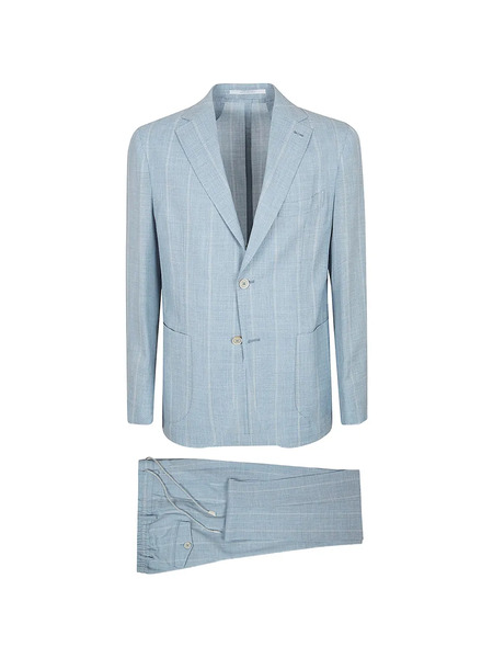  Eleventy Single-breasted Suit - Blue 