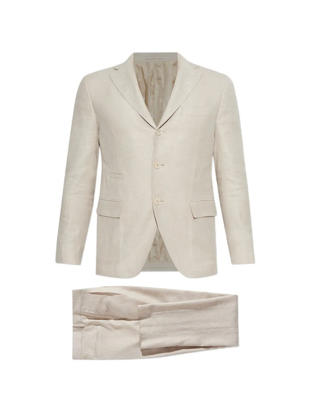  Eleventy Single-breasted Suit - Neutrals 