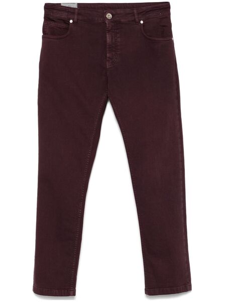  Eleventy Slim-cut Jeans - Purple 