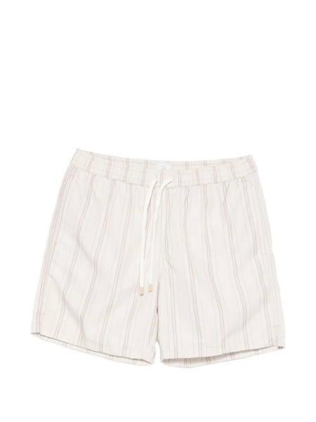  Eleventy Striped Beach Shorts - Neutrals 
