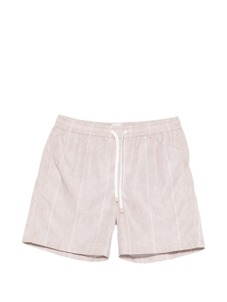  Eleventy Striped Swim Shorts - Neutrals 