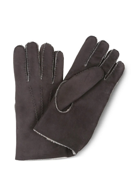  Eleventy Suede Gloves - Brown 