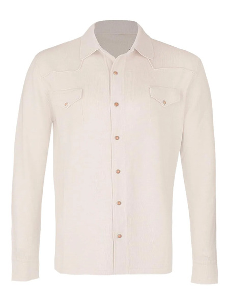  Eleventy Texas Shirt - White 