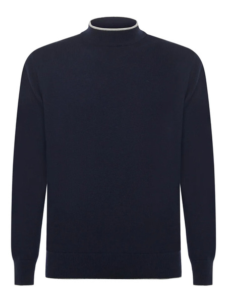  Eleventy Turtleneck Sweater - Blue 