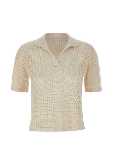  Eleventy V-neck T-shirt - Neutrals 