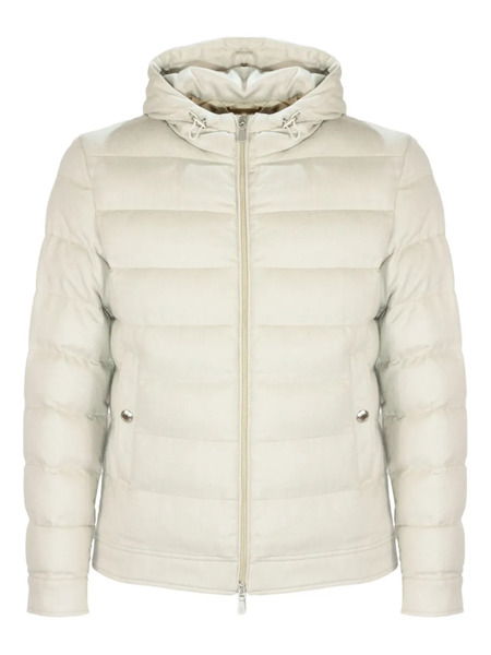  Eleventy Welt-pockets Padded Jacket - Neutrals 