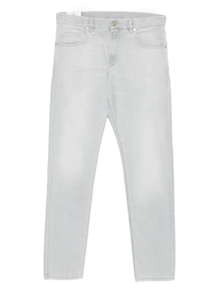  Eleventy Whiskering-effect Jeans - Grey 