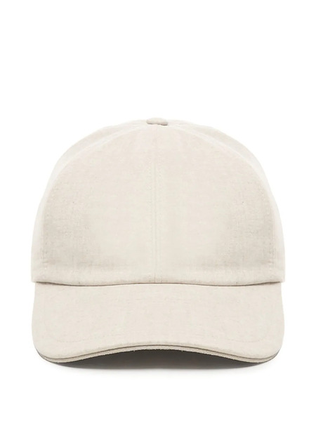  Eleventy Wool Blend Baseball Cap - Neutrals 