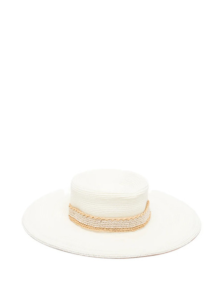  Eleventy Woven Sun Hat - Neutrals 