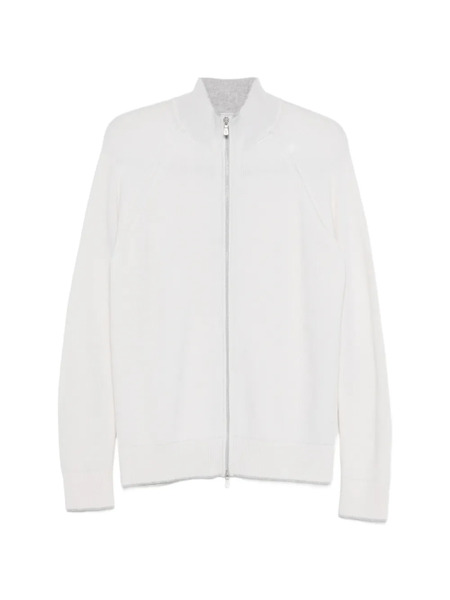  Eleventy Zip-up Cardigan - Neutrals 