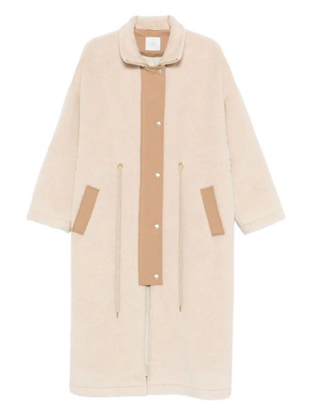  Eleventy Zip-up Coat - Neutrals 