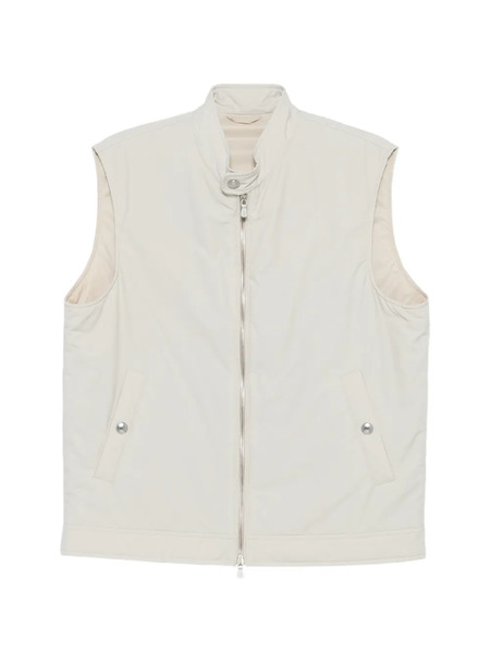  Eleventy Zip-up Gilet - Neutrals 