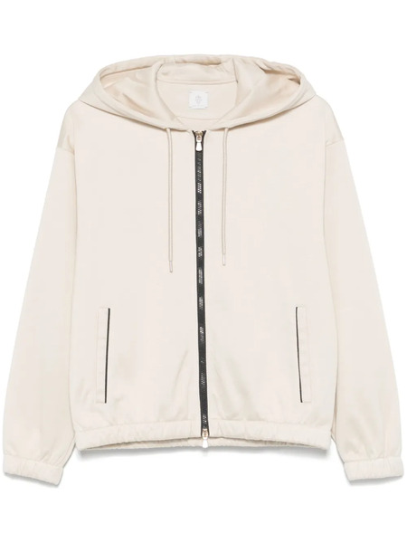  Eleventy Zip-up Hoodie - Neutrals 