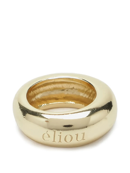  éliou Amaya Engraved Ring - Gold 
