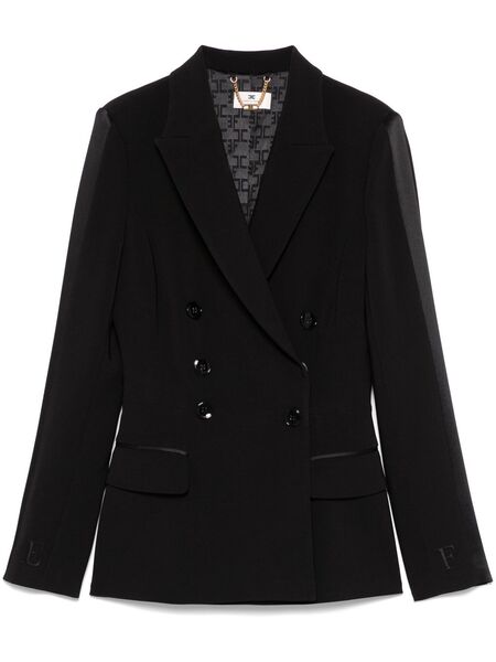  Elisabetta Franchi Double-breasted Blazer - Black 