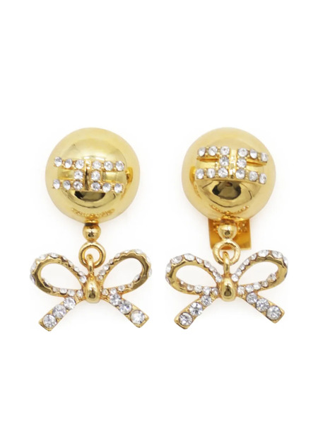  Elisabetta Franchi Drop Earrings - Gold 