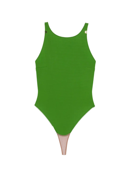 Elisabetta Franchi Hardware-embelished Bodysuit - Green 