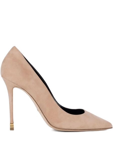  Elisabetta Franchi 105mm Suede Pumps - Neutrals 
