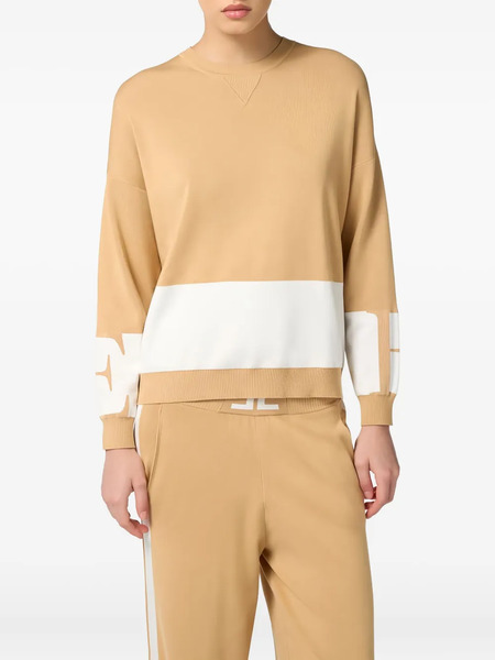  Elisabetta Franchi Patch-pocket Belt-fastening Cardigan - Neutrals 