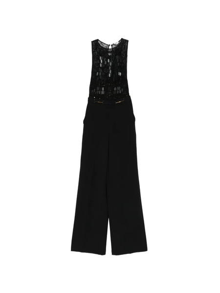  Elisabetta Franchi Sequin-embelished Jumpsuit - Black 