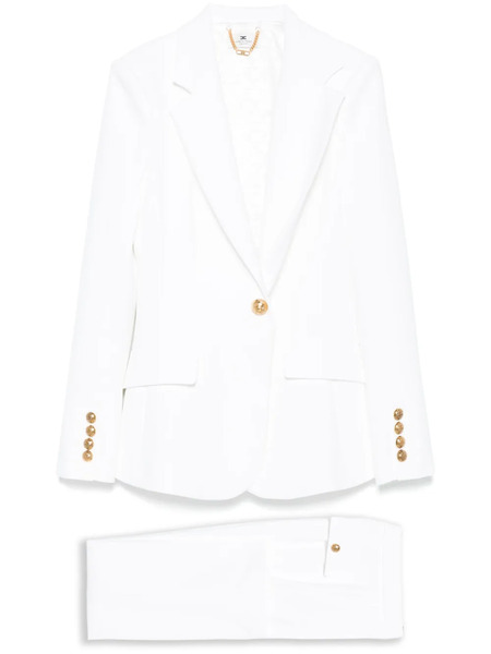  Elisabetta Franchi Single-breasted Suit - White 