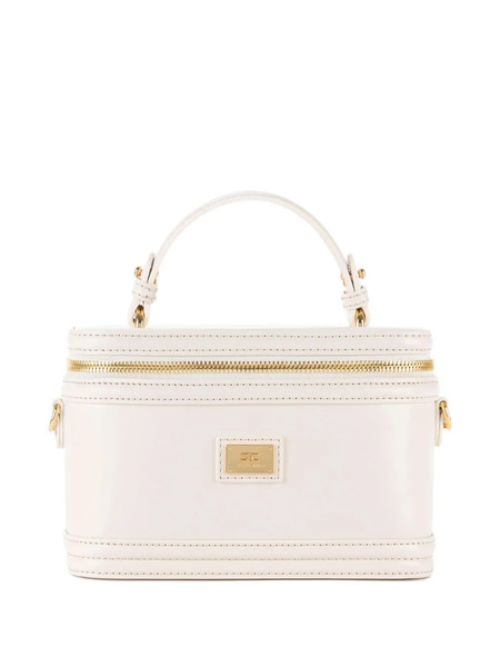  Elisabetta Franchi Zip-around Make-up Bag - Neutrals 