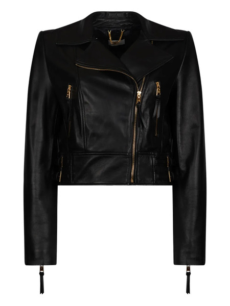  Elisabetta Franchi Zip-detail Jacket - Black 