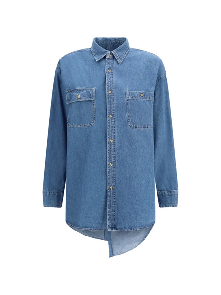  E.l.v Denim Classic Pocket Denim Shirt - Blue 