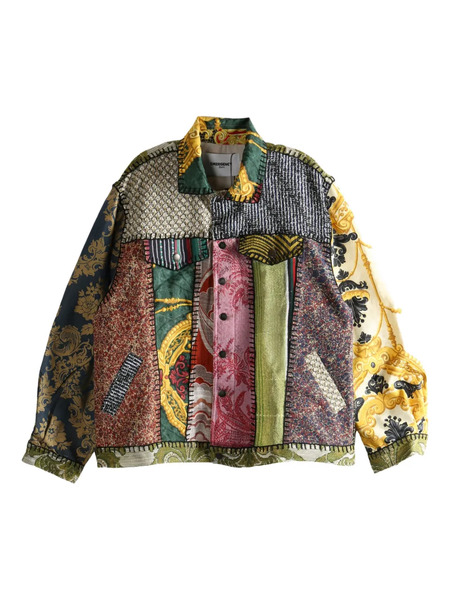  Emergency Room Patchwork Jacket - Green 