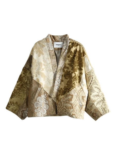  Emergency Room Patchwork Jacket - Neutrals 