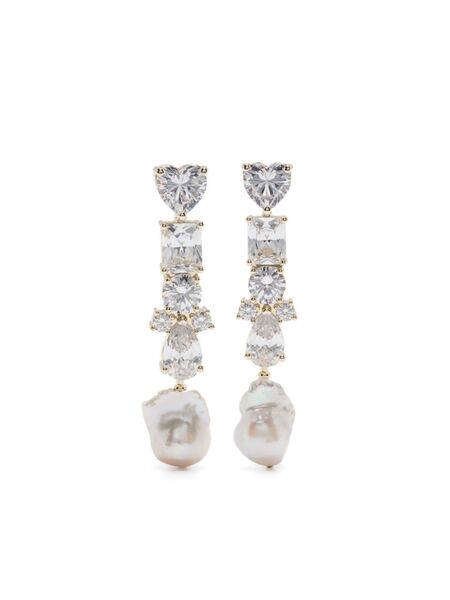  Emili Large Duffy Earrings - Gold 