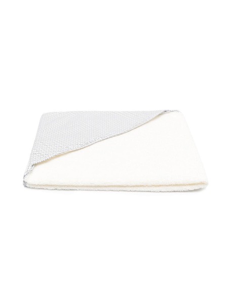  Emporio Armani Kids Hooded Baby Bath Towel - Neutrals 