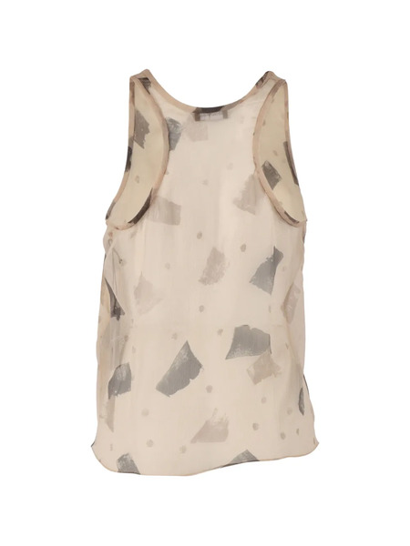  Emporio Armani Patterned Top - Neutrals 