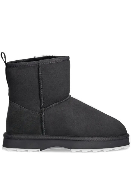  Emu Australia Flat Ankle Boots - Black 