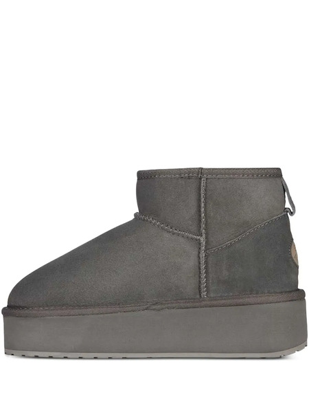  Emu Australia Platform Sheepskin-lined Boots - Grey 