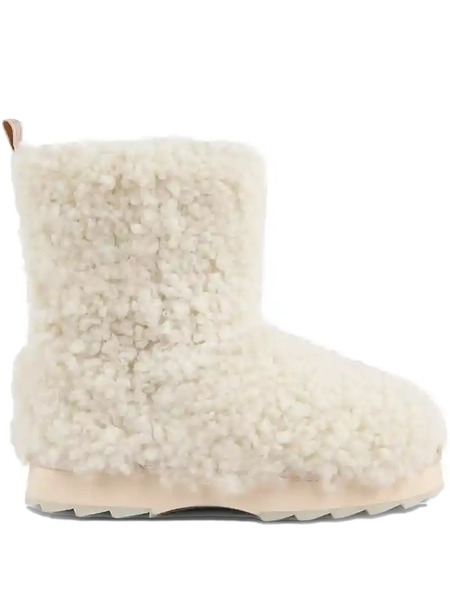 Emu Australia Sharky Lo Teddy-texture Boots - Neutrals 