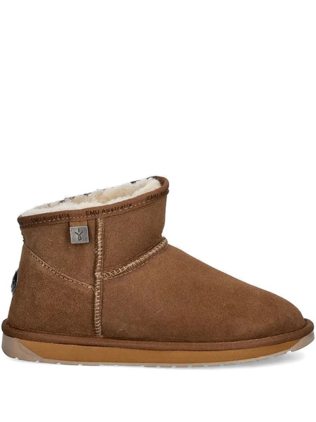  Emu Australia Sheepskin-lined Logo-plaque Boots - Brown 
