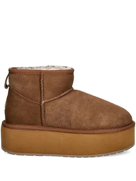  Emu Australia Stinger Platform Suede Boots - Brown 