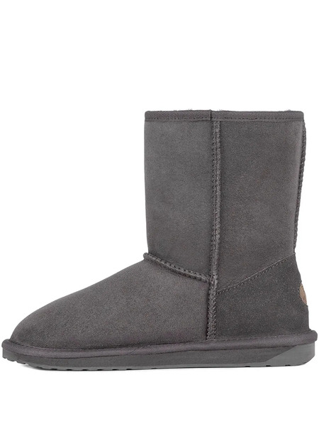  Emu Australia Suede Slip-on Boots - Grey 