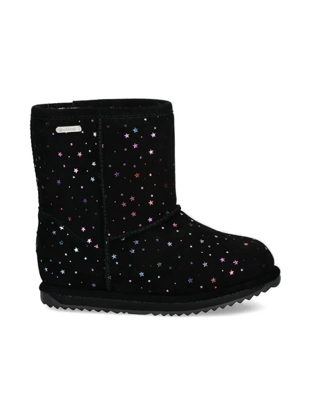  Emu Kids Lined Boots - Black 