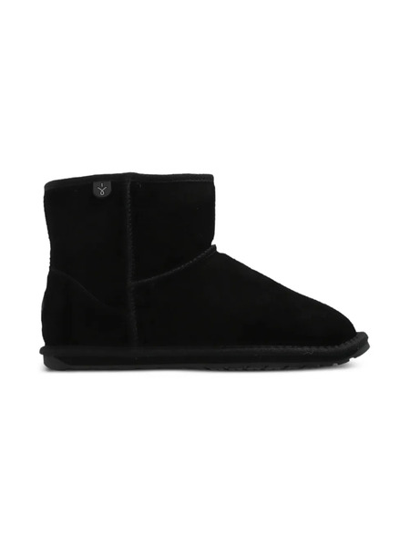  Emu Kids Slip-on Suede Boots - Black 