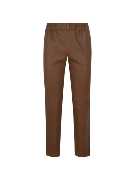  Enes Elasticated Trousers - Brown 