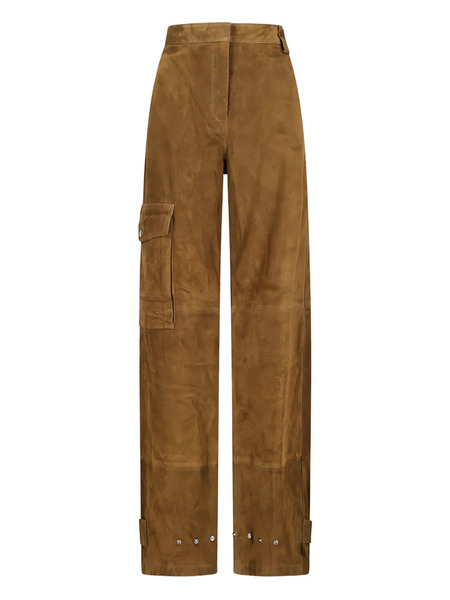  Enes Irene Cargo Trousers - Brown 